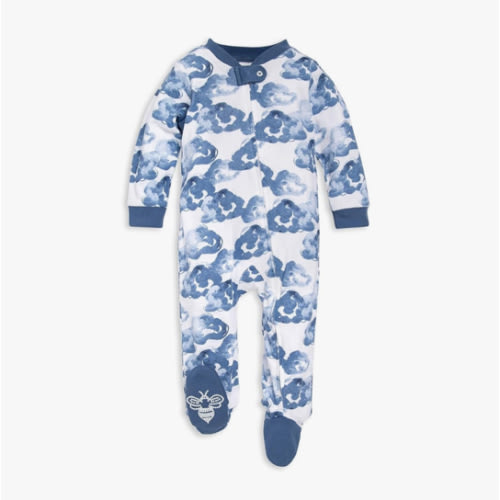 Burt's Bees Baby Essentials Baby Boys' Organic Cotton One-Piece Zip Front Sleep and Play Footed Pajamas