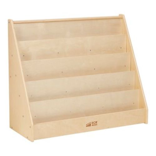 Ecr4kids Single-sided Book Display, Natural