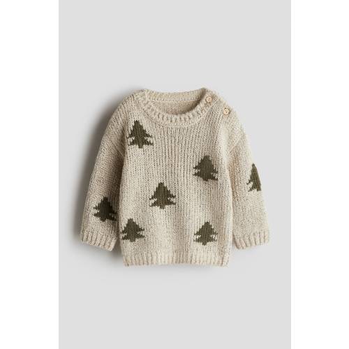 JACQUARD-KNIT SWEATER