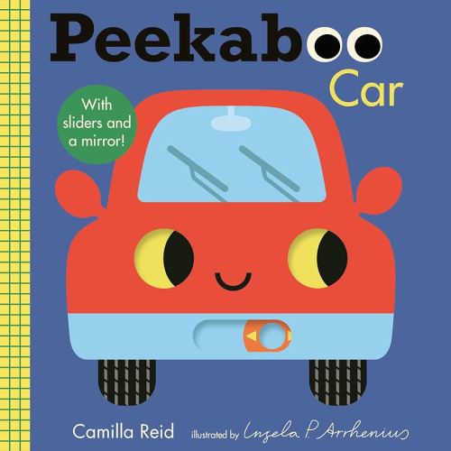 Peekaboo: Car: (An Interactive Board Book for Babies & Toddlers with Mirror & Sliders to Push, Pull, or Turn. Cute Artwork Includes a Truck, Bus, Tools, & More.) (Peekaboo You)