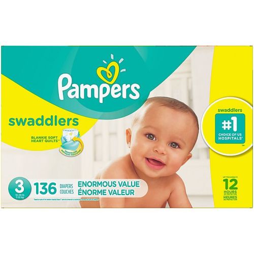 Pampers® Swaddlers™ 136-Count Size 3 Pack Diapers