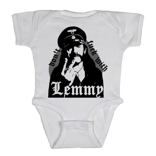 Lemmy Kilmister “Don’t Fuck with Lemmy” Onesie