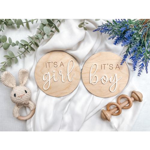 Surprise Gender Reveal Announcement Sign, Its A Girl Its A Boy Gender Photo Prop, Gender Reveal Sign for Hospital, Boy or Girl Gender Reveal