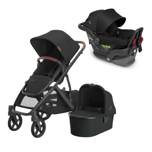 UPPAbaby Vista V3 Pram + Mesa Capsule Bundle + FREE Upper Adaptors + FREE Seat Protector