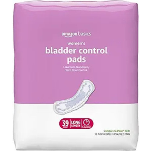 Amazon Basics Incontinence Bladder Control & Postpartum Pads - 39 count