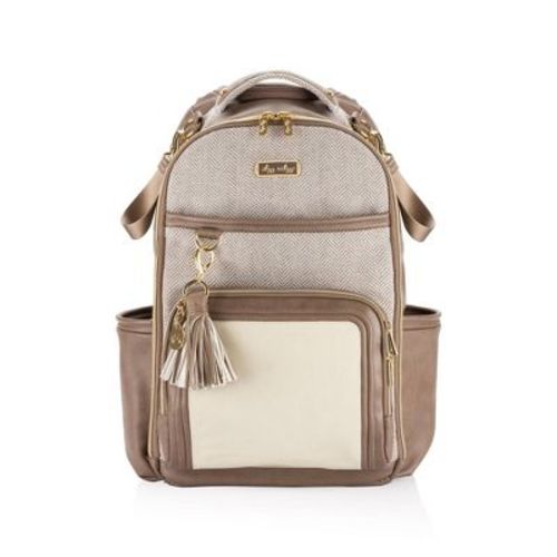 Itzy Ritzy Boss Plus Backpack Diaper Bag - Cognac