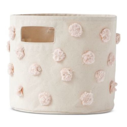 Pom Pom Cotton Canvas Storage Pint