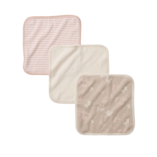 Little Ducks Organic Cotton Washcloths 3 Pack