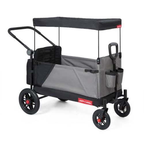 Radio Flyer Folding All Terrain Venture Kid and Cargo Stroller Wagon