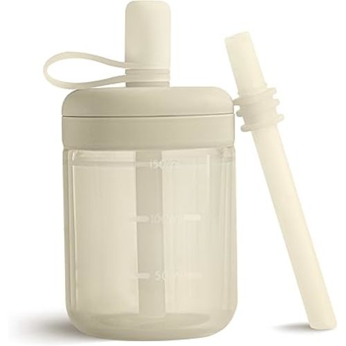Ivory Moonkie Baby Straw cup
