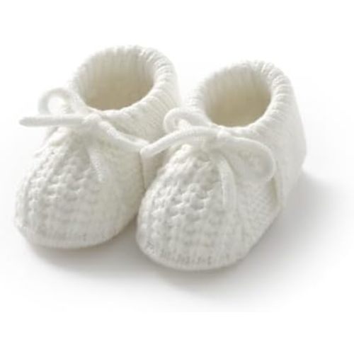 Baby Booties Newborn Boys Girls First Walkers Soft Knit Infant Sock Shoes Cozy Crochet Toddler Crib Boots