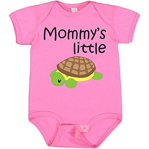 inktastic Mommy's Little Turtle Baby Bodysuit
