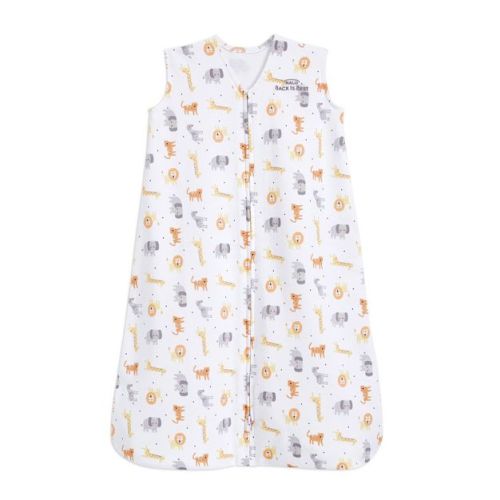 HALO Innovations Sleepsack 100% Cotton Swaddle Wrap - Jungle M