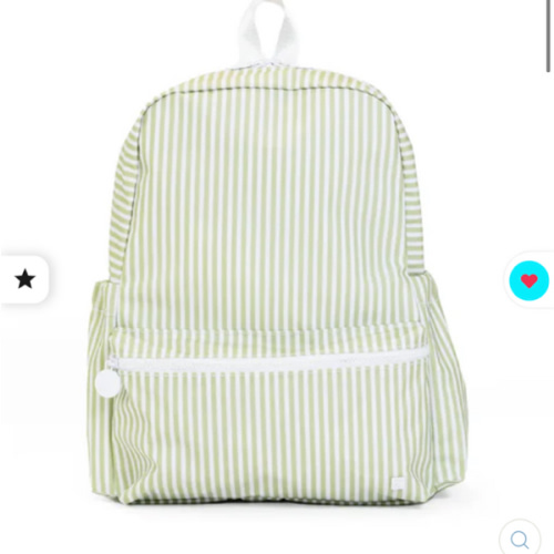 TRVL BACKPACKER - Pimlico Stripe Sage