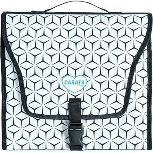 Carats Car Seat Cooler for Baby with COOLTECH - Baby Car Seat Cooling Pad (GEO)
