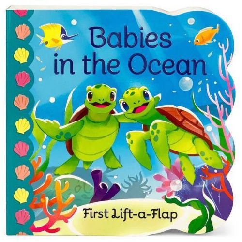 Babies in the Ocean - by Ginger Swift (Board Book)