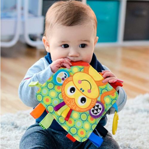 Nuby Teething Blankie, Characters Vary - Owl, Koala, Monkey, Elephant