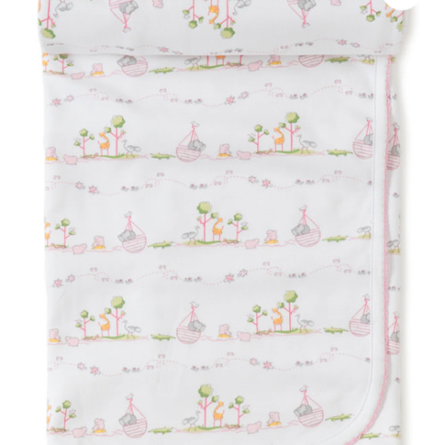 Noah's Pink Print Blanket