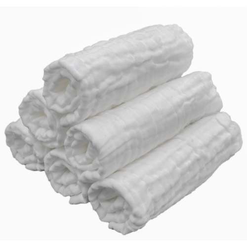 Muslin Washcloth - Washcloth 6 Pack