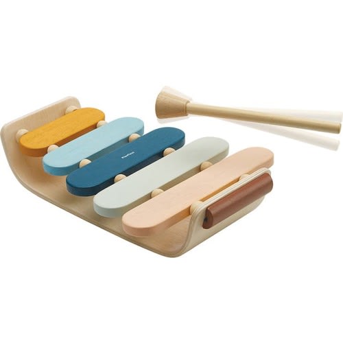 PlanToys® Orchard Oval Wood Xylophone