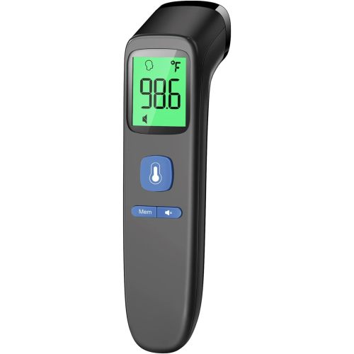 No-Touch Thermometer for Adults and Kids, Digital Baby Thermometer with Fever Alarm, 1 Second Fast Result, FSA HSA Eligible, Easy to use, 2 in 1 Mode