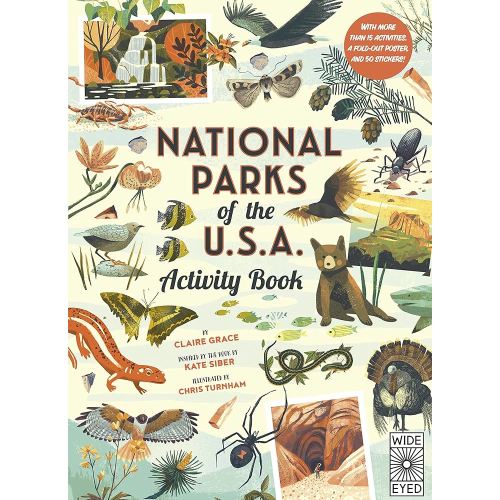 National Parks of the USA: Activity Book: With More Than 15 Activities, A Fold-out Poster, and 50 Stickers! (Americana, 2)