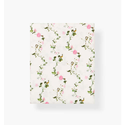 The Crib Sheet - Pink Pond Floral – Hill House Home