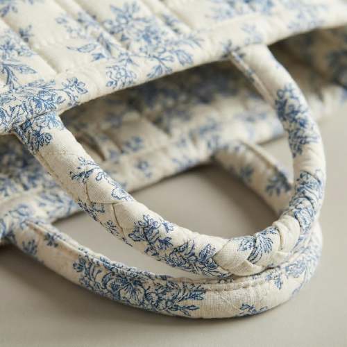 Large Floral Car Basket