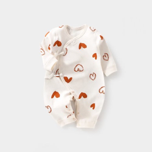 Baby Heart Kimono Romper
