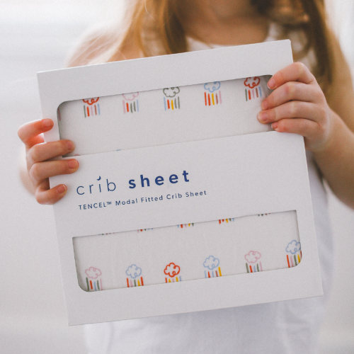 Over The Rainbow Crib Sheet
