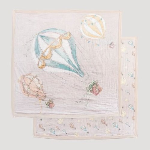 Bon Voyage Double-Sided Blanket — Casey Langteau Art Gallery