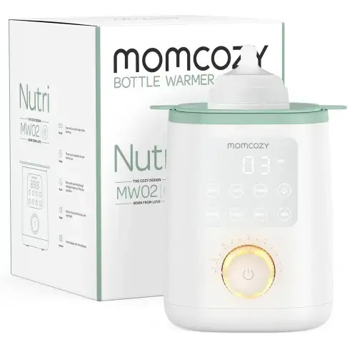 Momcozy Nutri Bottle Warmer, 9 in 1 Baby Bottle Warmer with Night Light, Accurate Temperature Control, Retains Nutrients in Breast Milk, for All Bottles of Breast Milk or Infant Food : Amazon.de: Baby Products