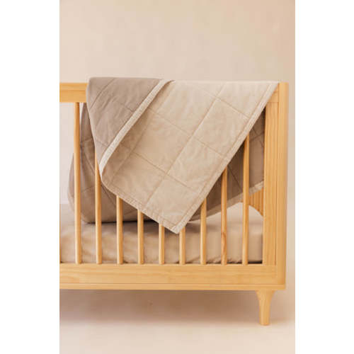 Sparrow/Desert Lark - Linen Quilted Blanket – WildBird