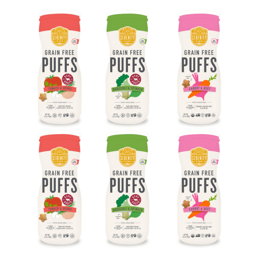 Grain Free Baby Puffs Variety Pack