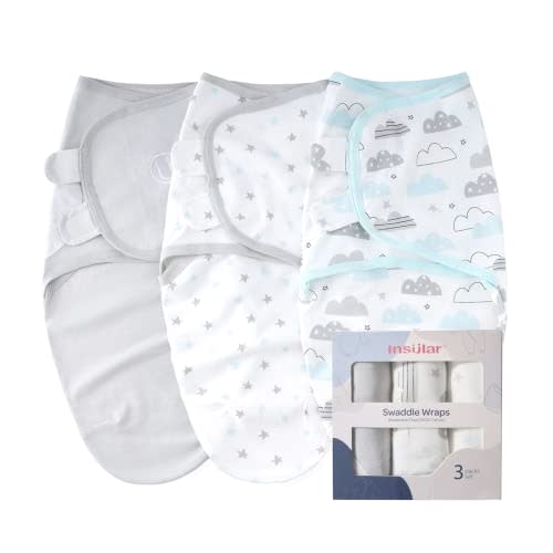 Henry Hunter Baby Swaddle Blanket for Newborns 0-3 Months, Pack of 3