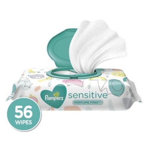 Pampers Sensitive Wipes (Select Count)
