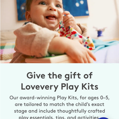 Give the gift of Lovevery Play Kits