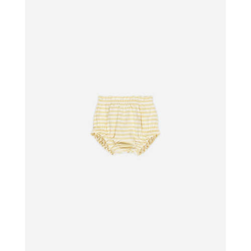 Gathered Bloomer || Yellow Stripe