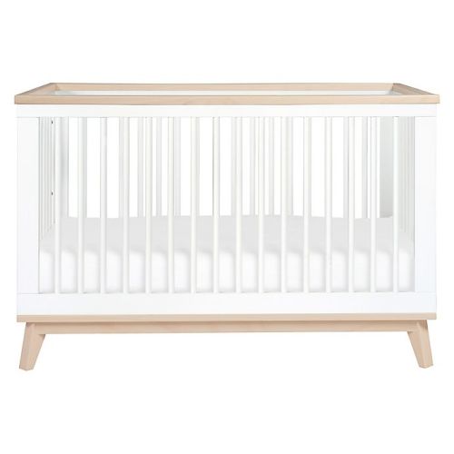 Babyletto Scoot 3-in-1 Convertible Crib COLOR - White/natural