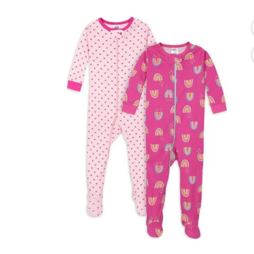 Gerber Pijama de Algodón con Patas, Bebé y Niño Tamaño 0/3 Meses - 5T