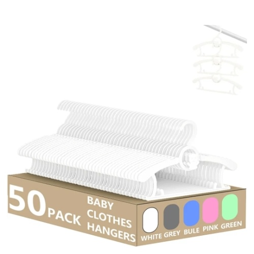 Amazon.com: HGYZE: Hangers 50 pack