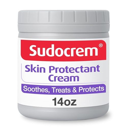 Sudocrem Diaper Rash Cream for Babies, Triple Action Zinc Oxide Baby Rash Cream, Soothing Skin Protectant for Diaper Care & Baby Skin, 14oz (400g)