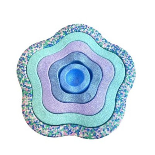 5 PCS Nesting Inside Star Stones Set Toys, Stepping Stones Set, Foam Balance Stepping Stone Kids Sports Toys, Touch Sensory Integration Training Sensory Equipment Outdoor Games for Children