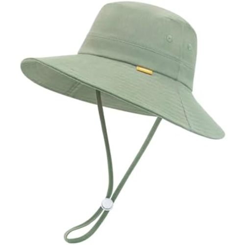 Baby Sun Hat Toddler UPF 50+ Kid Bucket Hats for Girl Summer Cap Boy Sun Protection Caps Wide Brim
