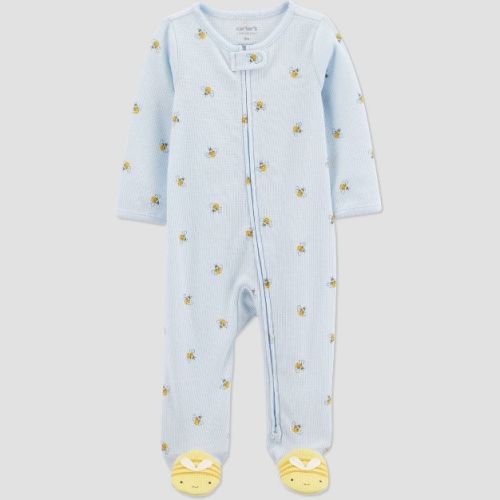 Carter's Just One You®️ Baby Girls' Bumble Bees Sleep N' Play - Blue/Yellow 6M