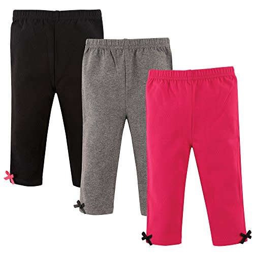 Hudson Baby Baby Girls' Cotton Pants and Leggings