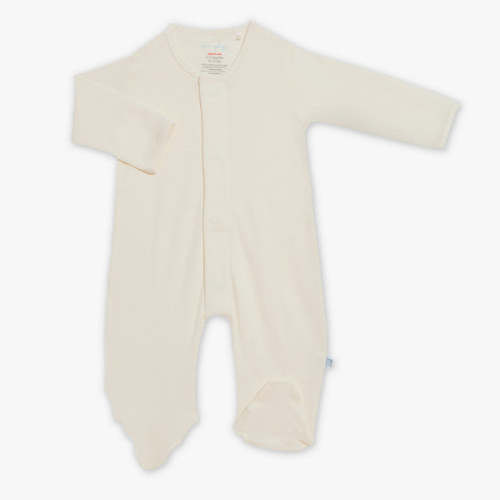 cream organic cotton magnetic footie
– Simply Magnetic Me
