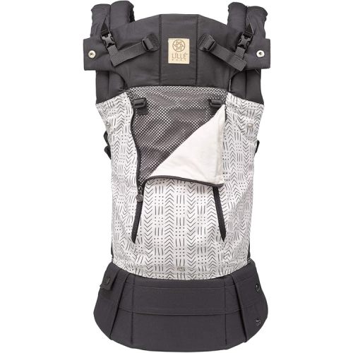 LÍLLÉbaby Complete All Seasons Ergonomic 6-in-1 Baby Carrier Infant to Toddler with Lumbar Support (7-45 Pounds), 360 Degree Baby Wearing & Multi-Position, Inward & Outward Facing (Etch)