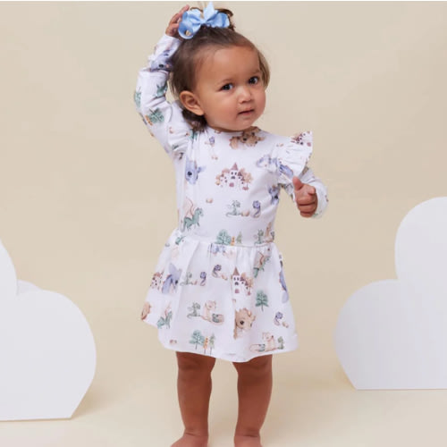 Dragon Organic Baby & Toddler Dress | Snuggle Hunny