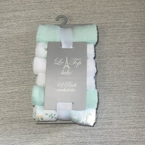 Le Top Bebe 12 Pack Washcloths